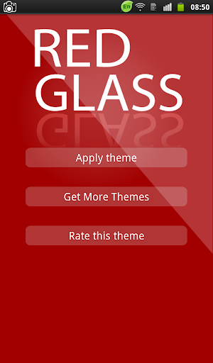 【免費個人化App】Red Glass Keyboard-APP點子