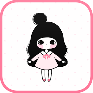 Pink Ribbon go launcher theme.apk 1.2