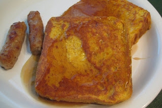 "Deceptive" Pumpkin French Toast