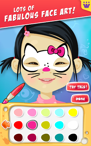 【免費角色扮演App】Fab Face Artist - Kids Game-APP點子