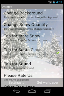 Snow Winter Live Wallpaper(圖5)-速報App