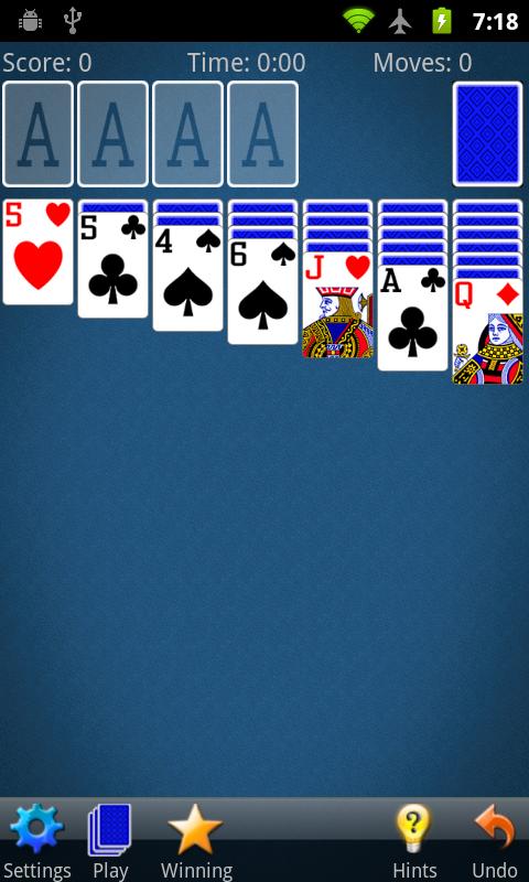 Solitaire - screenshot