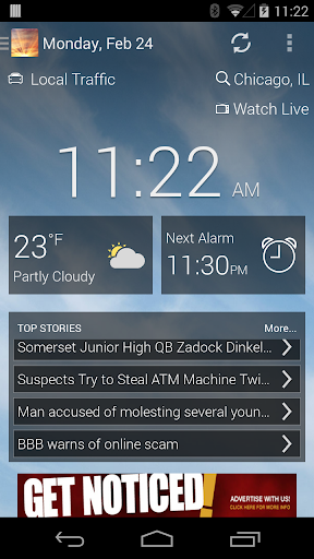 KFOX AM NEWS AND ALARM CLOCK