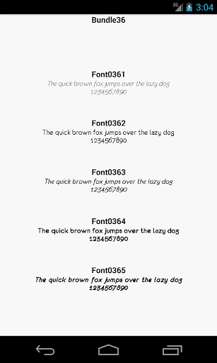 【免費個人化App】Fonts for FlipFont 36-APP點子