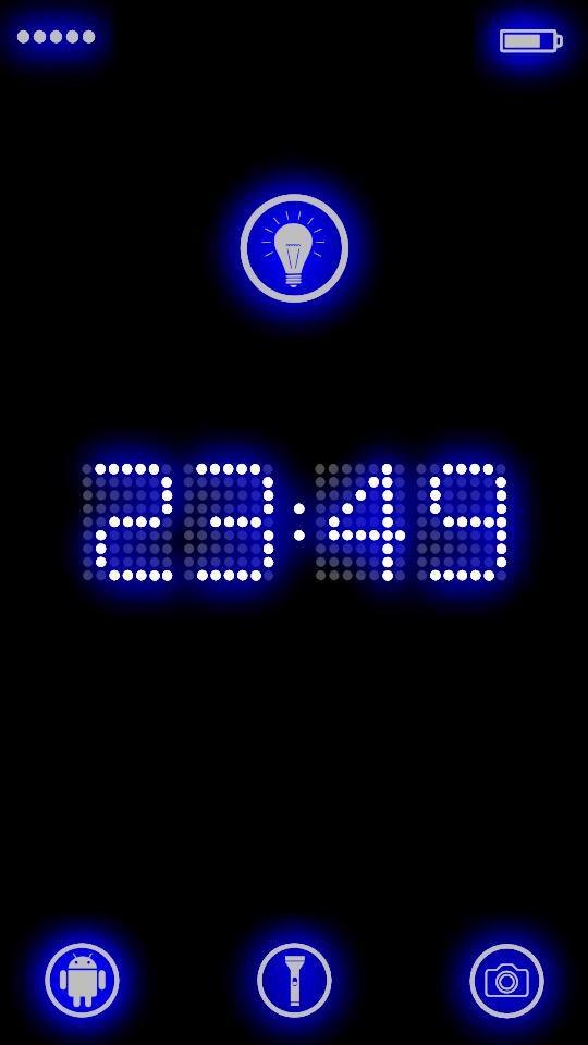 LED flashlight Screen 1