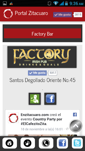 Factory Bar Irish Pub