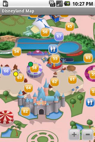 Android application Disneyland California Maps screenshort