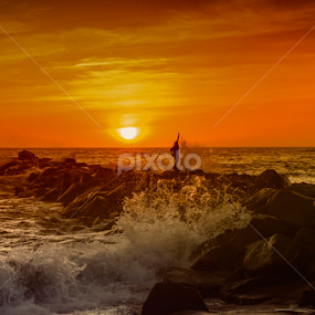 California cool ... Venice Beach, CA. by Tin Tin Abad - Landscapes Sunsets & Sunrises
