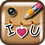 Text on Pictures Font Art Apk