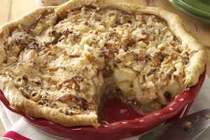 Apple Jack Crumb Pie