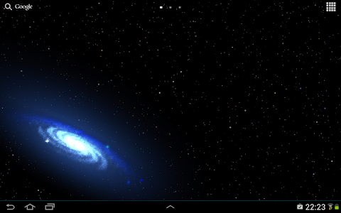 Space: Galaxy Live Wallpaper screenshot 4
