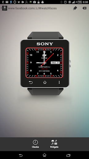 JJW Minute Watchface 1 for SW2