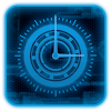 Blueprint Tech Clock Widget