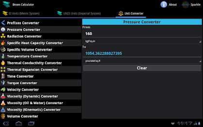 Beam Calculator Tablet poster 8