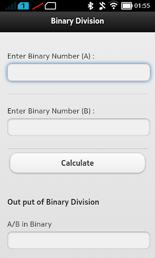 BinaryDivision