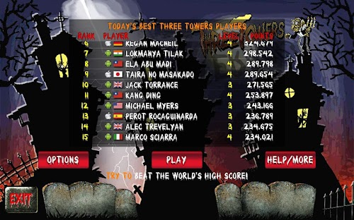 Android application Three Towers Solitaire Ad Free screenshort