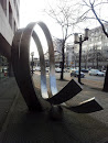 Curved Steel Sculpture