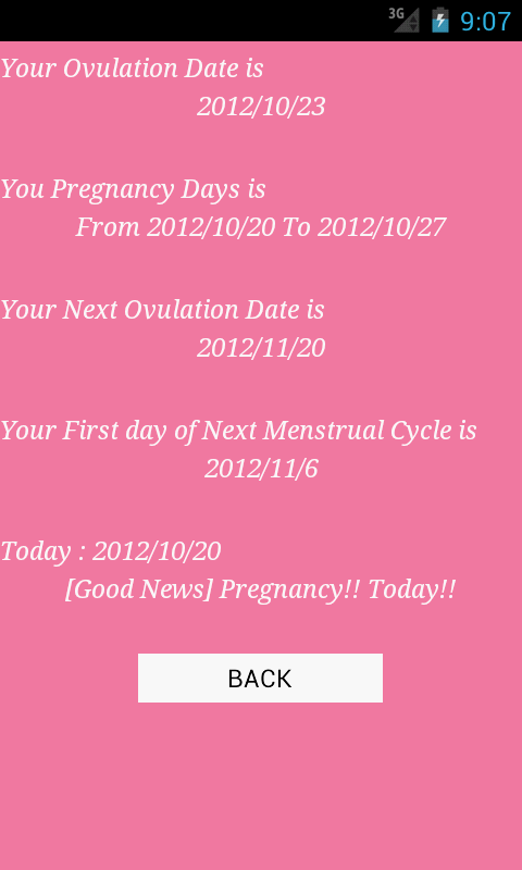 Pregnancy Today &amp; Baby Kick Screen 2