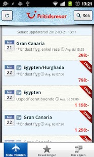 Sista minuten - Fritidsresor Screenshots 0