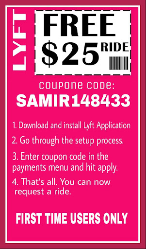 【免費交通運輸App】Lyft Free $10 Ride Coupon-APP點子