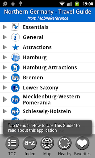 Northern Germany - Guide Map