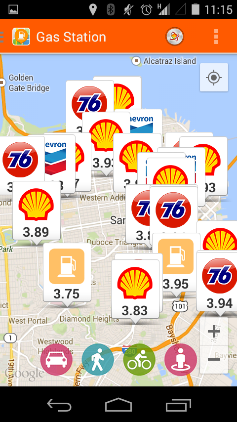 map my trip gas prices