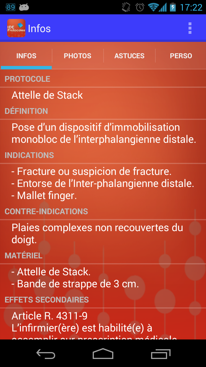IDE Protocoles Screen 3