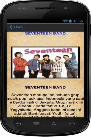 【免費娛樂App】SEVENTEEN BAND LIRIK LAGU-APP點子