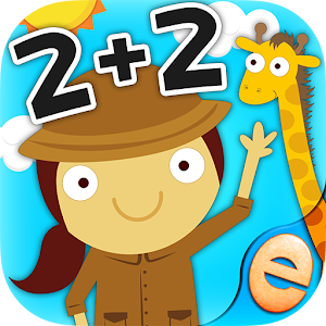 Animal Math Games for Kids logo