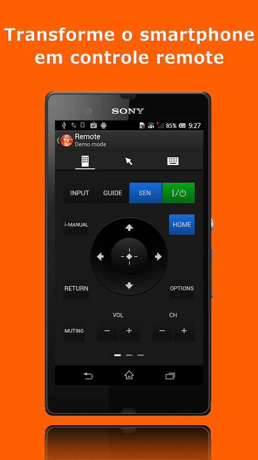 SideView Sony screenshot