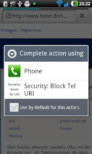 Security: Block Tel URI(圖2)-速報App