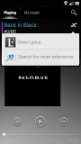 Lyrics Music Extension