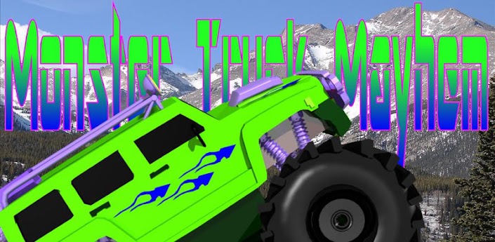 free download android full pro mediafire qvga tablet armv6 apps themes Monster Truck Mayhem APK v1.52 games application