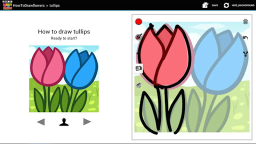 【免費娛樂App】HowToDraw flowers-APP點子