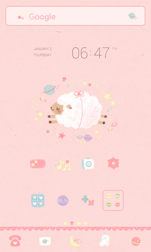 sweet dreaming dodol theme