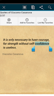 Lastest Quotes of Giacomo Casanova APK