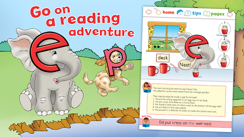 Android application Letterland Stories: E, F &amp; G screenshort