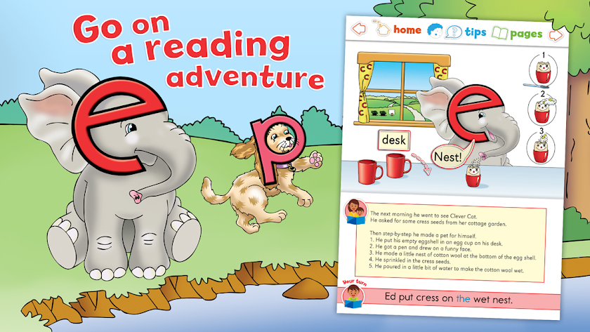 Letterland Stories: E, F &amp; G Screen 1