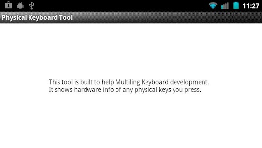 keyboard development tool screenshot 0