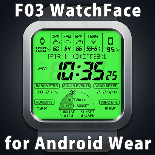 F03 WatchFace for Android Wear 生活 App LOGO-APP開箱王