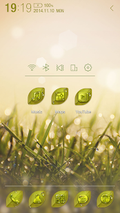 Free Download Morning dew Atom Theme APK for PC
