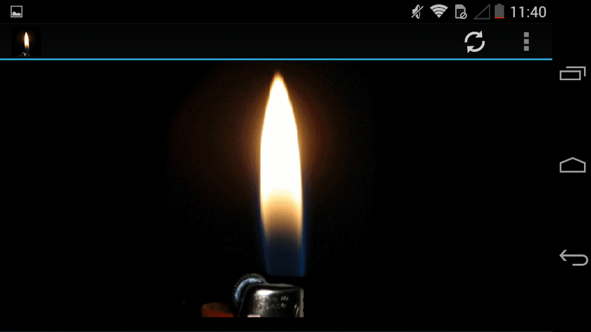 Virtual lighter free Screen 3
