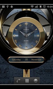 Gatano Designer Clock Widget - náhled