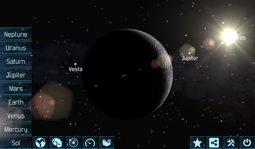 Solar System Explorer 3D Screen 3
