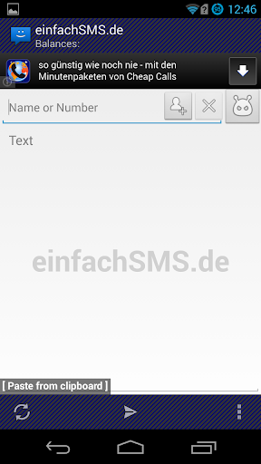 WebSMS:einfachSMS.de Connector