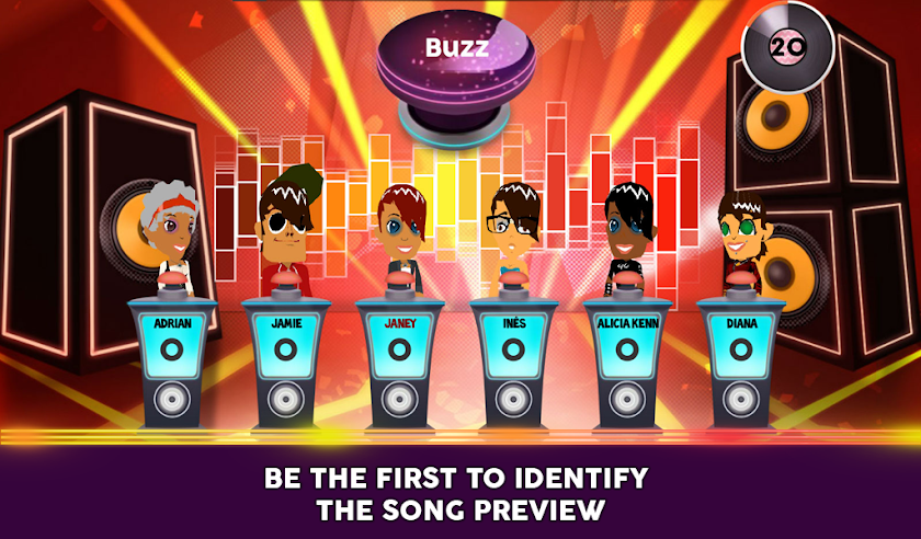 Wazasound Live Music Trivia Screen 2