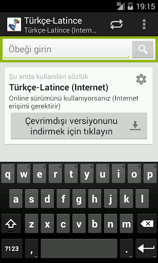 Latin-Turkish Dictionary