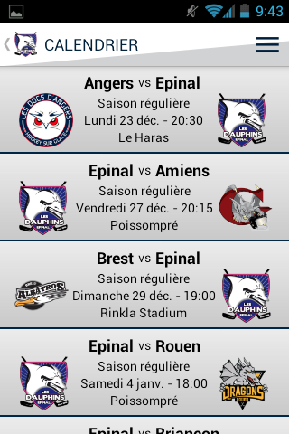 Dauphins Epinal Non Officiel