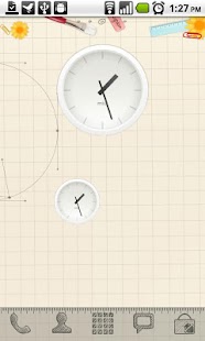 MIUI Analog Clock widget