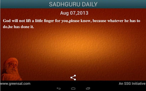 Sadhguru Daily Quotes Apps Bei Google Play